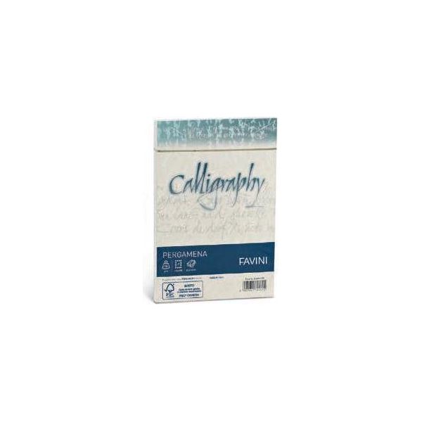 Favini Pergamena Calligraphy Busta Crema 25 Pz-image