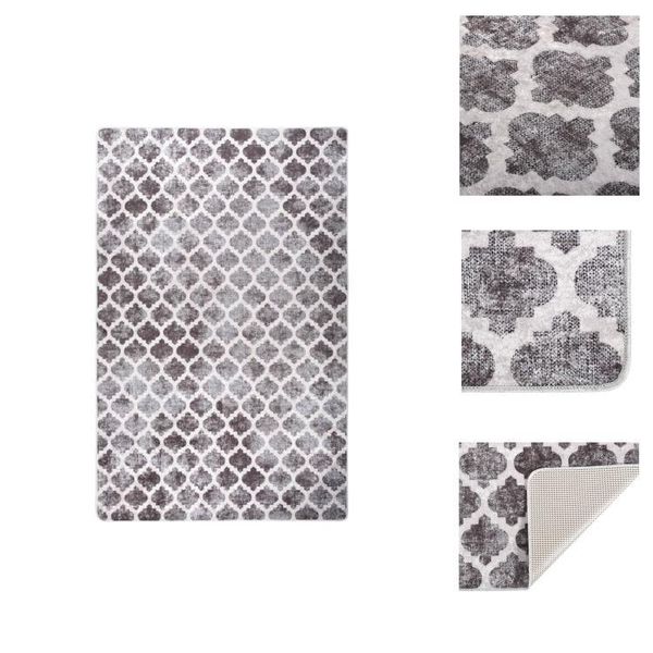 Vidaxl Tappeto Lavabile 160X230 Cm Multicolore Antiscivolo - Tappeti-image