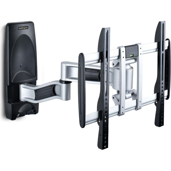 Startech.Com TV-WALL-MOUNT-65FS Supporto Tv A Parete 165,1 Cm (65") Nero, Argento"-image