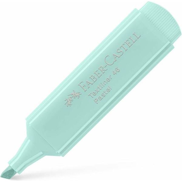 FABER-CASTELL 154693 FABER-CASTELL Tl 46 Pastell Textmarker TüRkis, 1 St.-image