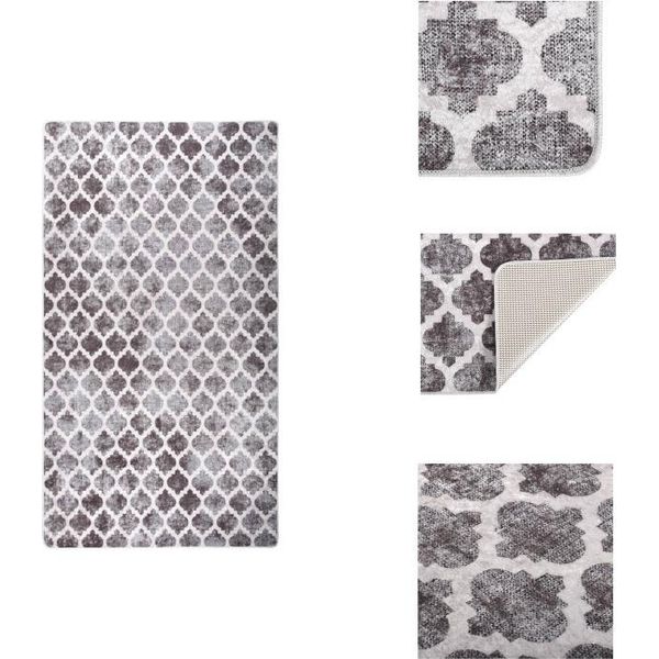 Vidaxl Tappeto Lavabile 190X300 Cm Multicolore Antiscivolo - Tappeti-image