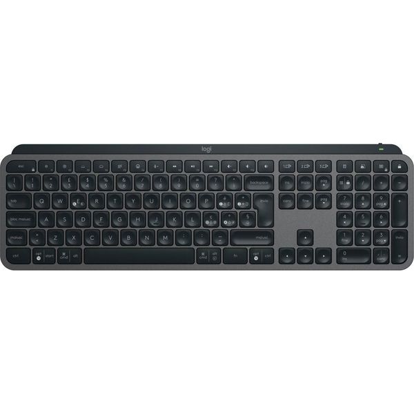 Logitech Mx Keys S Tastiera Rf Senza Fili + Bluetooth Qwerty Italiano Grafite-image