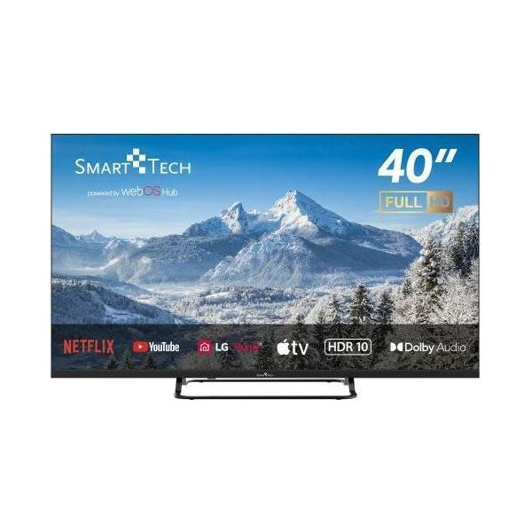 Smart Tech 40FW01V Tv 101,6 Cm (40") Full Hd Smart Tv Wi-Fi Nero 250 Cd/M²"-image