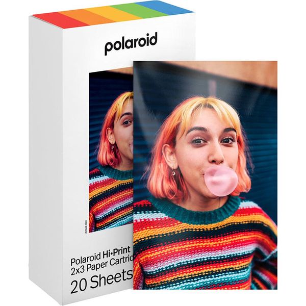 Polaroid 6355 2X3Pollici 20 Fogli Polaroid Hiprint Generazione 2 84 G 20 Pz-image