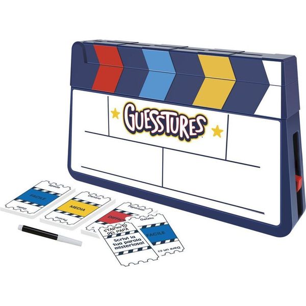 Hasbro Gaming Guesstures 15 Minuti Di Gioco Di Carte Party-image