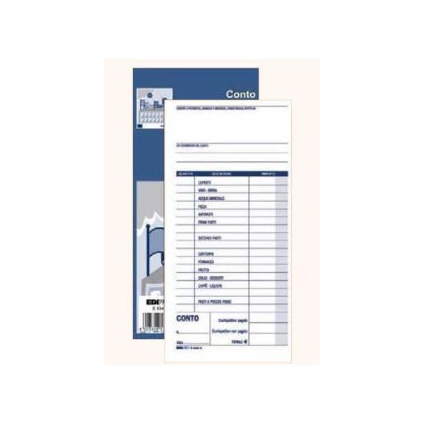 Edipro E5343N Modulo E Libro Contabile 100 Pagine-image