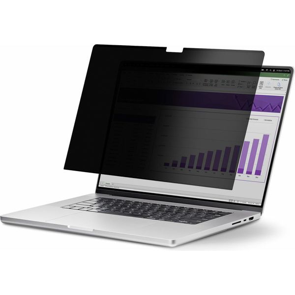 Startech.Com 15,6 Pollici 16:10 Touch Privacy Screen, Filtro Antiriflesso Per Luce Blu, Protezione Dello Schermo Del Monitor Del Computer Portatile, +/- 30 Gradi. Angolo Di Visione, Flip-Up - Filtro Privacy Per Notebook (Orizzontale)-image