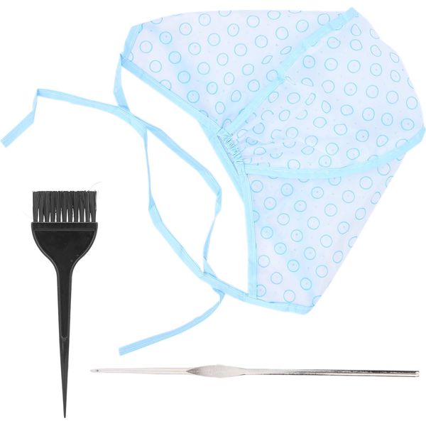 Set Di Ciocche Di Capelli, Cuffia Riutilizzabile Con Spazzole Per La Colorazione Dei Capelli E Gancio Per L'uncinetto-image