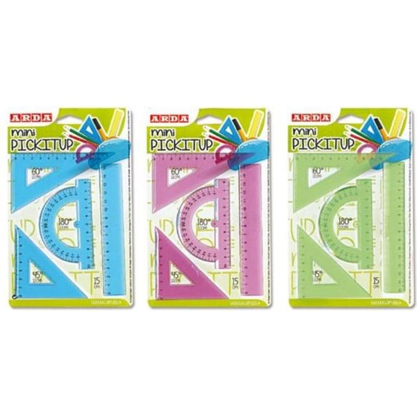 Arda 704/12/4BL Set Di Righelli 4 Pz-image