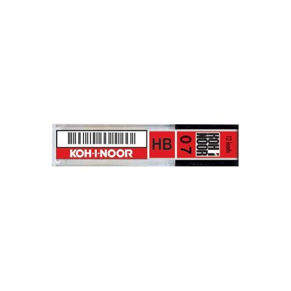 Koh-I-Noor Astuccio 12 Mine Hb 0,7Mm E207-HB-image