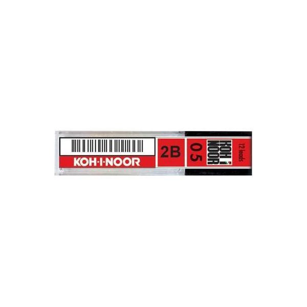 Koh-I-Noor Astuccio 12 Mine 2B 0,5Mm E205-2B-image