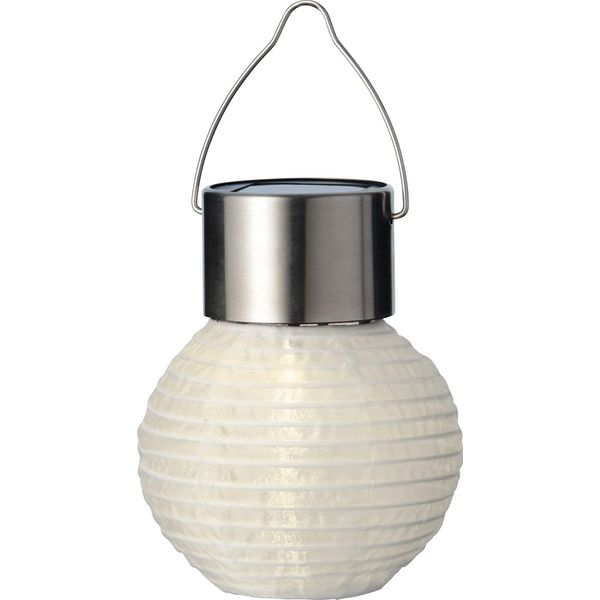 Luce Solare Da Giardino Led Lampione Nylon 7X9Cm Bianco / Bianco Caldo-image
