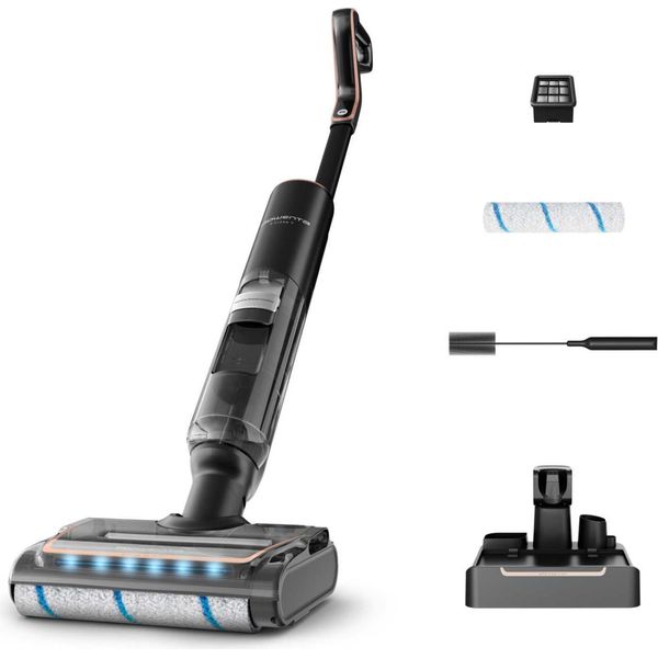 Rowenta X-Clean 7 GZ5736E0 Scopa Elettrica Aspirapolvere Elettrica Batteria Secco E Bagnato Senza Sacchetto Nero-image