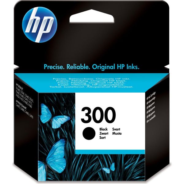Hp 300 Black Original Ink Cartridge Cartuccia D'inchiostro 1 Pz Resa Standard-image