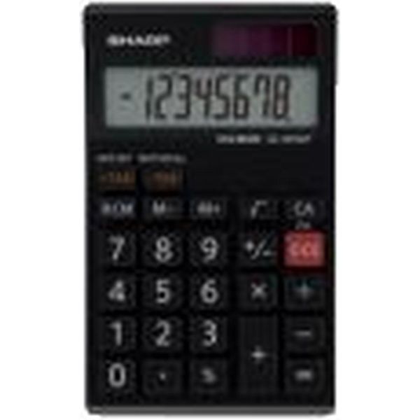 Sharp EL-310AN Calcolatrice Desktop Calcolatrice Con Display Nero, Bianco-image