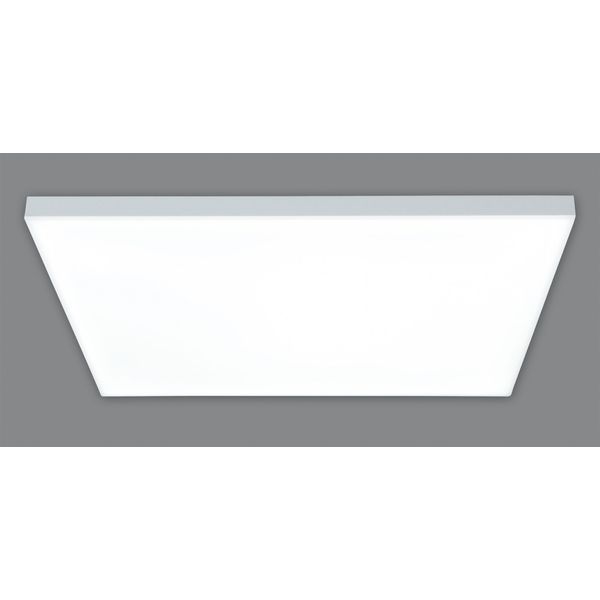 NÄVe Led Panel "Carente", Weiß, 1, H: 4,5Cm, 1 Stk., Leuchten, Cct, Nachlichtfunktion, Dimmbar, Incl. Fernbedienung, Farbe: Weiß/Klar-image