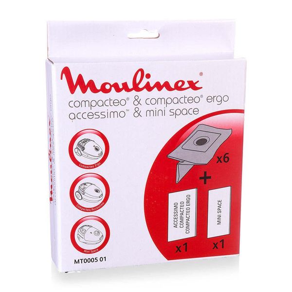 Moulinex 2681048050 Mt000501 Sacchetto Per La Polvere Compacteo/Acc-image