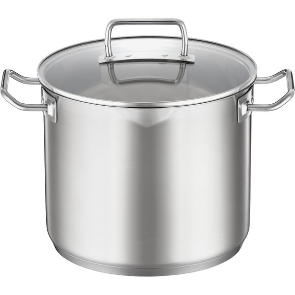 GemüSetopf Rösle "Expertiso", Silber (Silberfarben), B:25,5Cm H:20,5Cm L:33,5Cm Ø:24Cm, TöPfe, GemüSetopf, Innenskalierung Und SchüTtrand, 9 L, Ø 24 Cm, Induktion-image