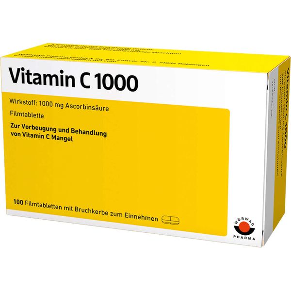 WÖRwag Pharma Vitamina C 1000 Compresse Rivestite Con Film, 100 Compresse-image