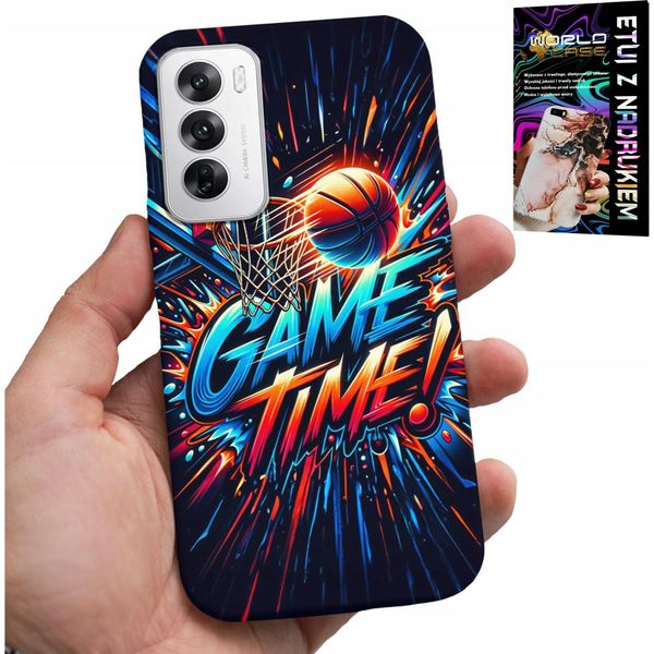 Custodia Per Oppo Reno12 Pro 5G - Basket Nba Fan 23 Game Time, Cover-image