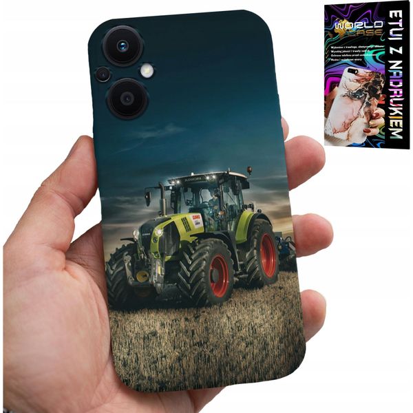 Custodia Per Oppo Reno8 Lite 5G - Trattore Agricolo Plecki, Motivi-image