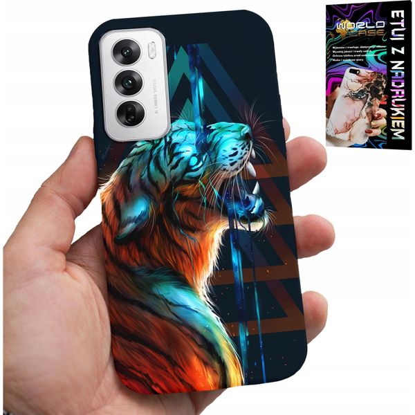 Custodia Per Oppo Reno12 5G - Tiger Men's Case Designs, Custodia-image