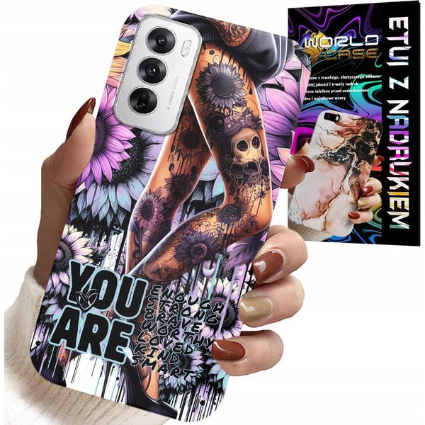 Custodia Per Oppo Reno12 Pro 5G - Disegni Femminili Sei Donna Con Tatuaggio-image