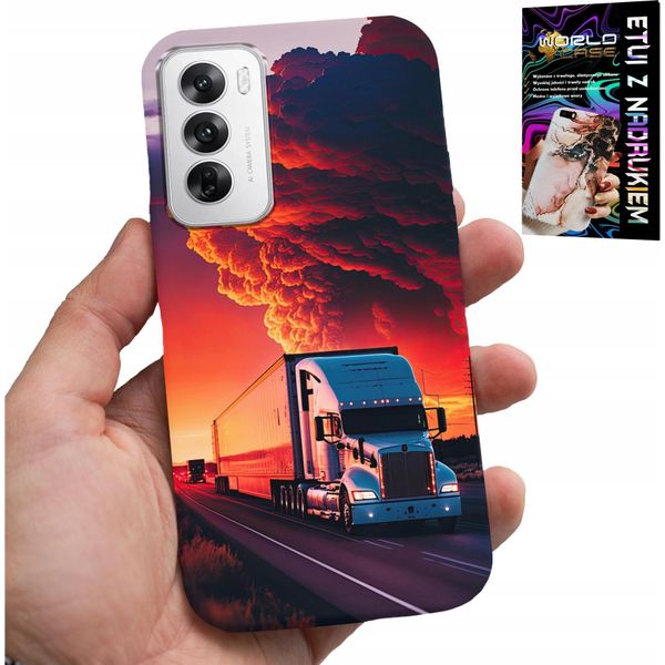 Custodia Per Oppo Reno12 Pro 5G - Custodia Per Camion Tir + Pellicola Idrogel-image