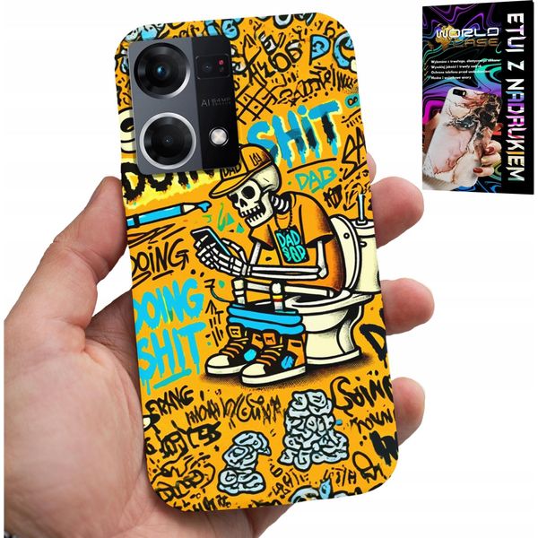 Custodia Per Oppo Reno7 4G - Custodia Per Oppo Reno7 4G - Doing Shit Bonehead On Kibble-image