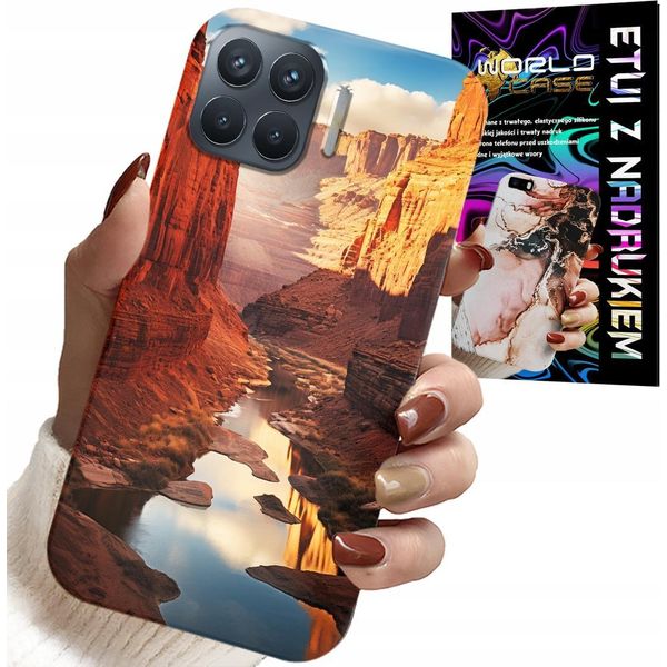 Custodia Per Oppo Reno 4 Lite - Custodia Grand Canyon Desert Beautiful Designs-image
