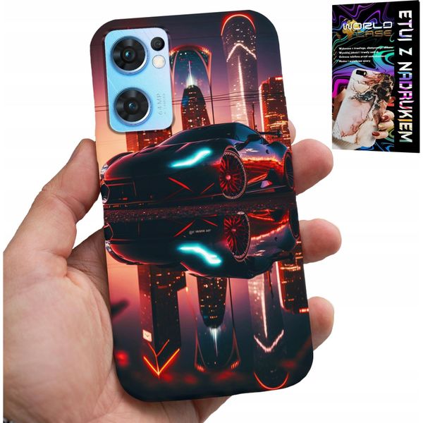 Custodia Per Oppo Reno7 5G - Fan Cars, Modelli Per Uomo +Folia-image