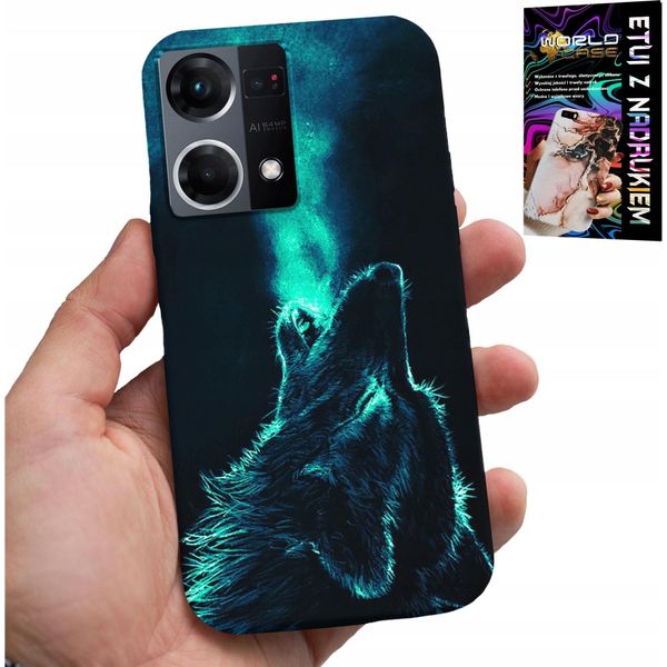 Custodia Per Oppo Reno7 4G - Custodia Wolf Pack Super Patterns-image