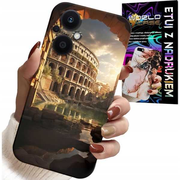 Custodia Per Oppo Reno7 Lite 5G - Roma Colosseo Romani Antichità-image