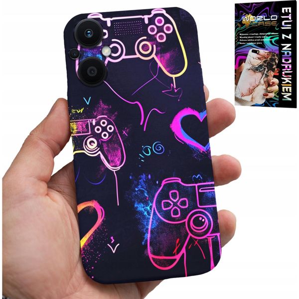 Custodia Per Oppo Reno8 Lite 5G - Custodia Per Videogiocatori, Gioco, Design Per Videogiocatori-image
