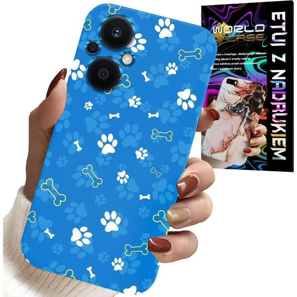 Custodia Per Oppo Reno8 Lite 5G - Bone Paws Dog Patrol Designs Per Bambini-image