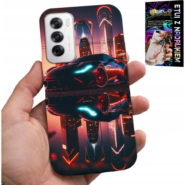 Custodia Per Oppo Reno12 Pro 5G - Fan Cars, Modelli Per Uomo +Folio-image