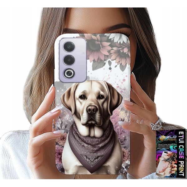 Custodia Per Oppo A80 5G - Cane Husky + Foil-image
