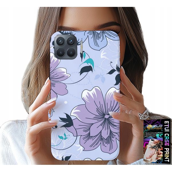 Custodia Per Oppo Reno 4 Lite - Fiori Floreali Modelli Alla Moda Zaini-image