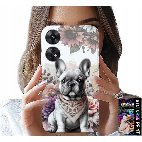 Custodia Per Oppo Reno8 T 4G - Bulldog Bulldog Razze Di Cani Zaini-image
