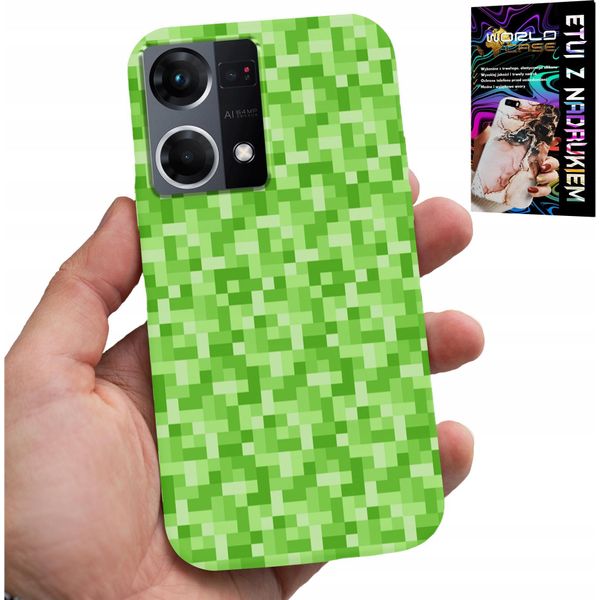 Custodia Per Oppo Reno7 4G - Modelli Da Giochi Pixel Pixel Backplates-image