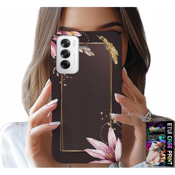 Custodia Per Oppo Reno12 Pro 5G - Custodia Con Motivi Eleganti E Floreali-image