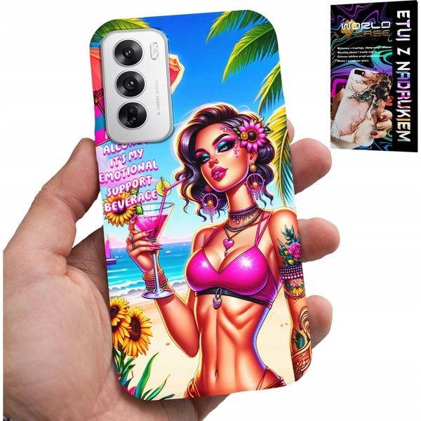 Etui Do Oppo Reno12 5G - Non è L'alcol, è Il Mio Caso Emotivo-image