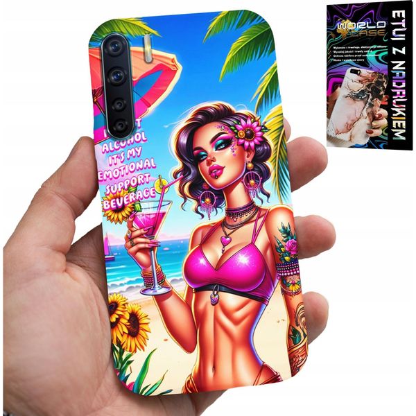 Etui Do Oppo A91 - Non è L'alcol è Il Mio Caso Emotivo-image