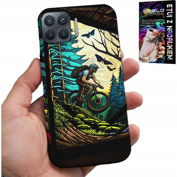 Custodia Per Oppo Reno 4 Lite - Escursioni Estreme In Bicicletta Nella Foresta-image
