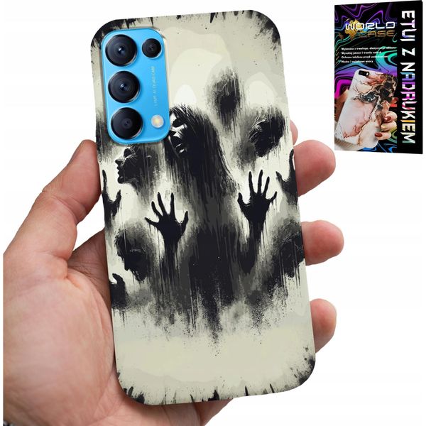 Custodia Per Oppo Reno5 4G 5G - The Walking Dead Zombi + Vetro-image