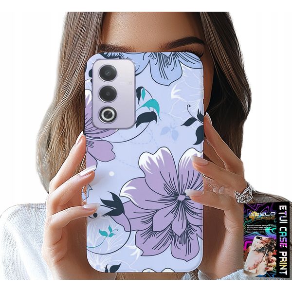 Custodia Per Oppo A80 5G - Fiori Floreali Motivi Alla Moda Plecki-image