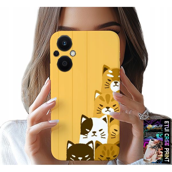 Custodia Per Oppo Reno8 Lite 5G - Love Cat, Disegni Con Gatti, Custodia + Vetro-image