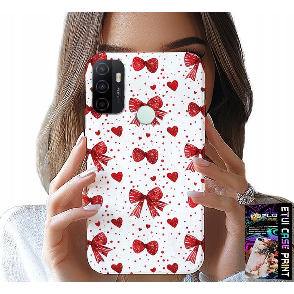 Custodia Per Oppo A53S / A53 2020 - Nastro Rosso Modelli Alla Moda-image