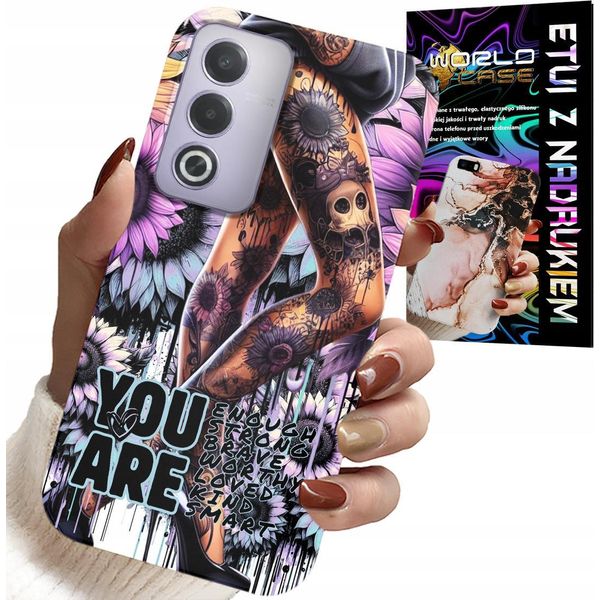 Custodia Per Oppo A80 5G - Disegni Femminili Sei Donna Con Tatuaggio-image