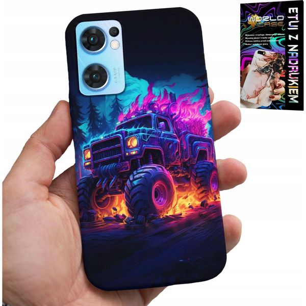 Custodia Per Oppo Reno7 5G - Custodia Per Monstertruck Mega Truck-image